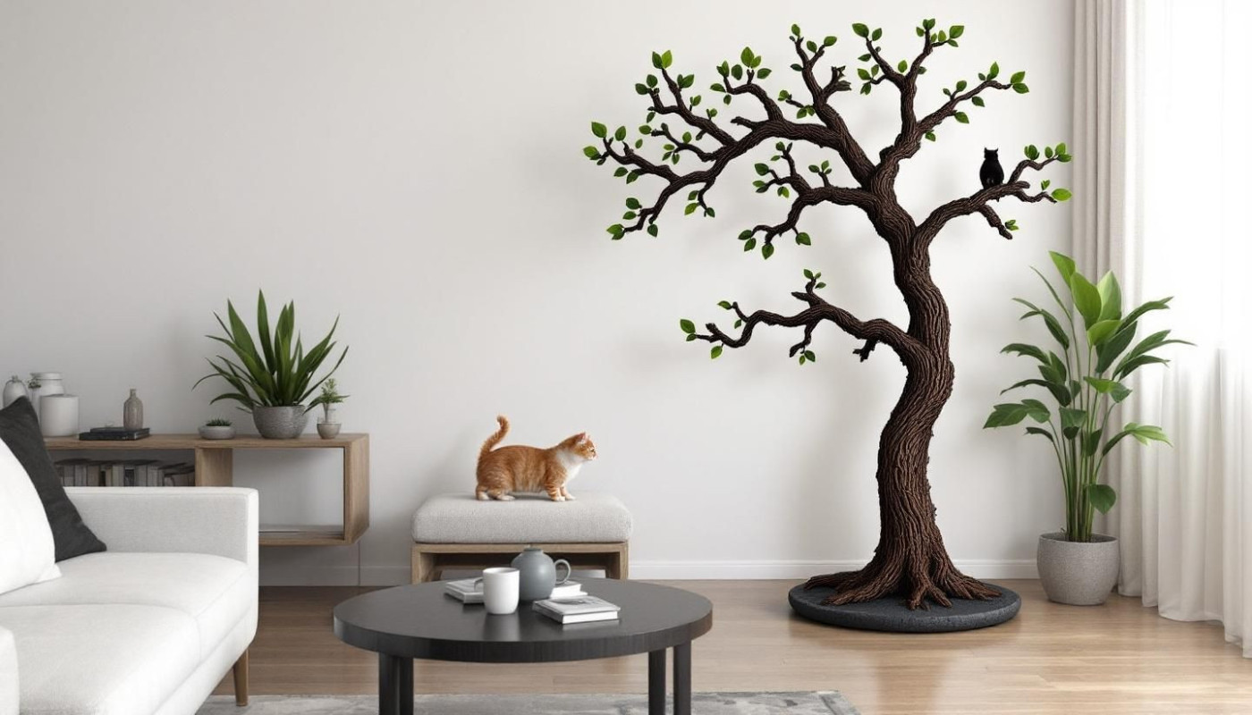Wie beeinflusst ein stilvoller Kratzbaum die Raumästhetik?